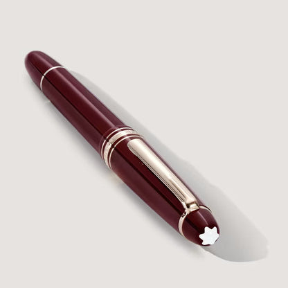 Montblanc vulpen Meisterstück bordeaux klassiek punt M 133014