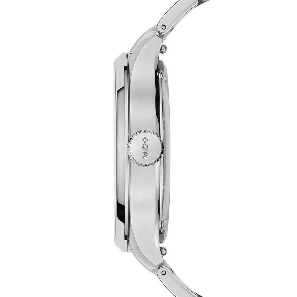 Mido horloge Multifort Mechanical Limited Edition 999 stuks 44mm antraciet handopwinding staal M038.605.11.060.00