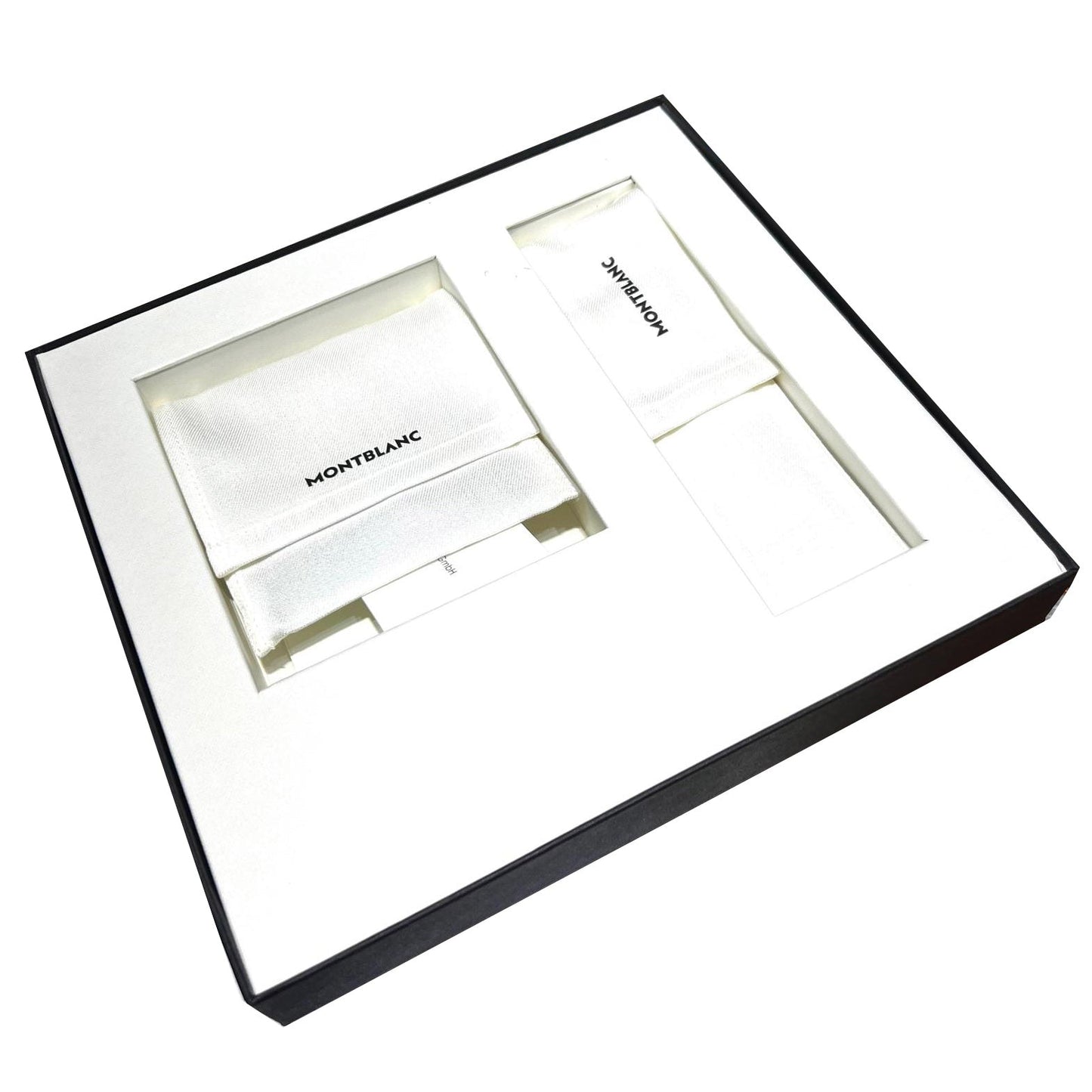 Montblanc set balpen Pix en creditcardhouder 6cc Meisterstuck zwart 137793