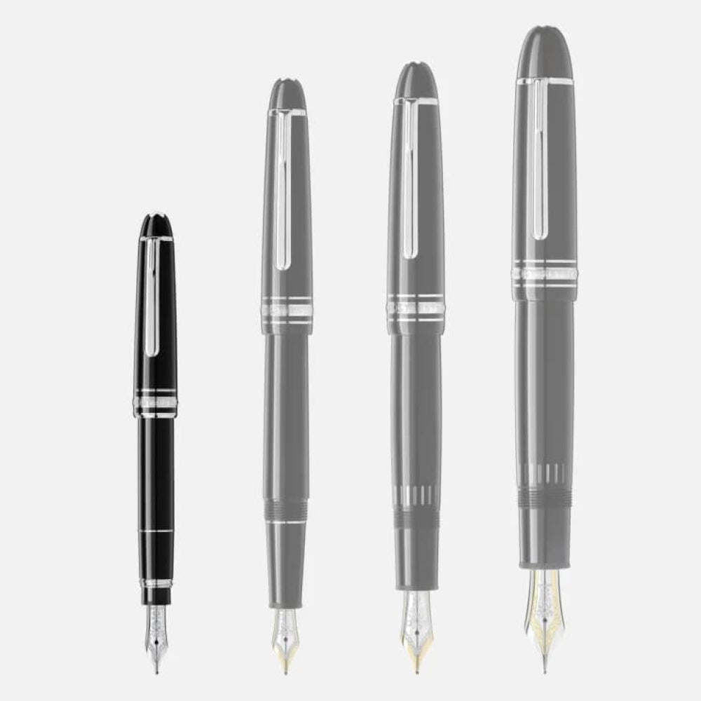 Montblanc vulpen Meisterstück Platinum Line Hommage à W.A. Mozart punt M 132471