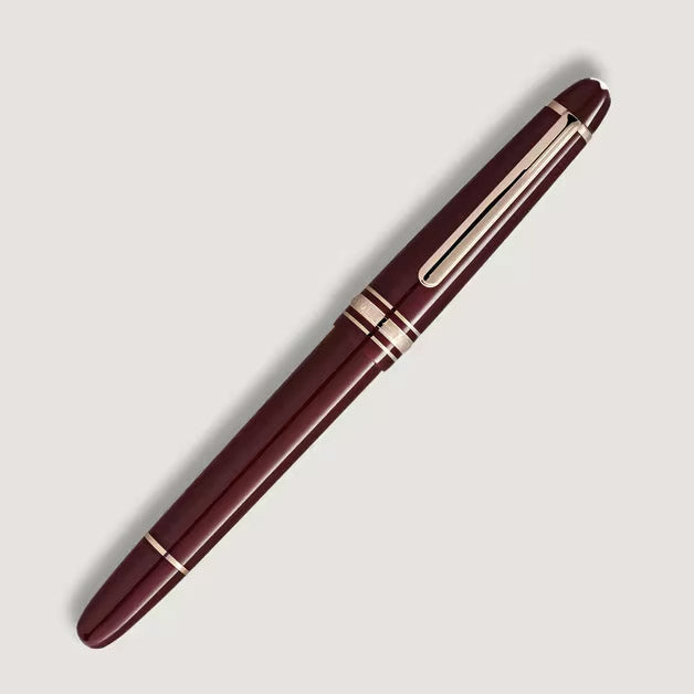 Montblanc vulpen Meisterstück bordeaux klassiek punt M 133014