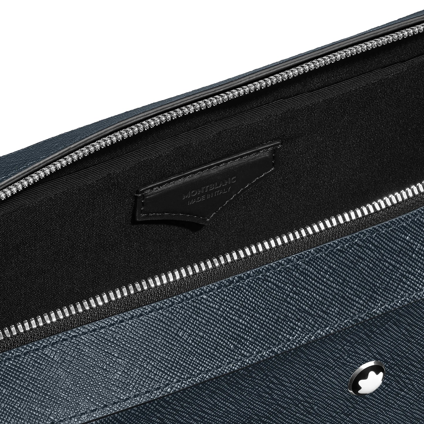 Montblanc medium documententas maatwerk tweed blauw 220332