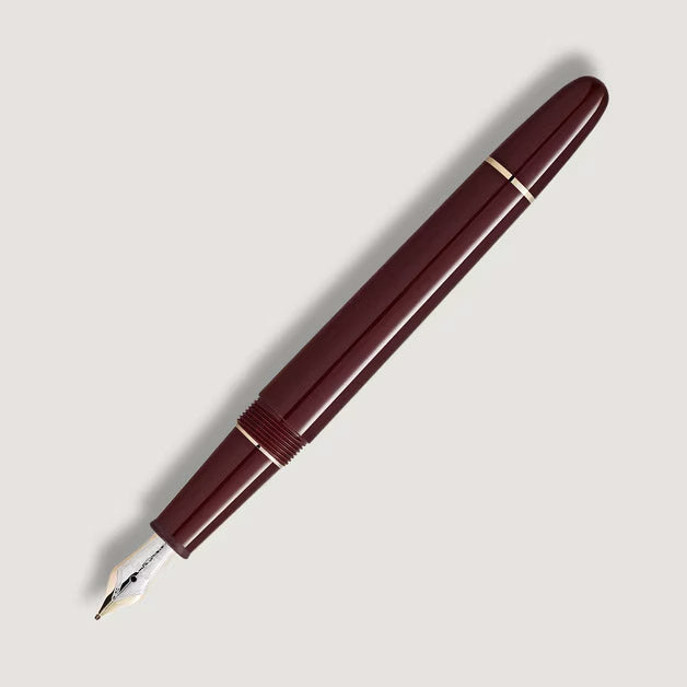 Montblanc vulpen Meisterstück bordeaux klassiek punt M 133014
