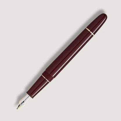 Montblanc vulpen Meisterstück bordeaux klassiek punt M 133014