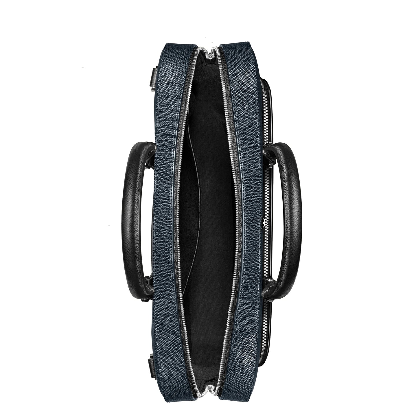 Montblanc medium documententas maatwerk tweed blauw 220332