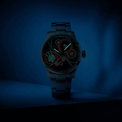 Mido horloge Multifort Mechanical Limited Edition 999 stuks 44mm antraciet handopwinding staal M038.605.11.060.00
