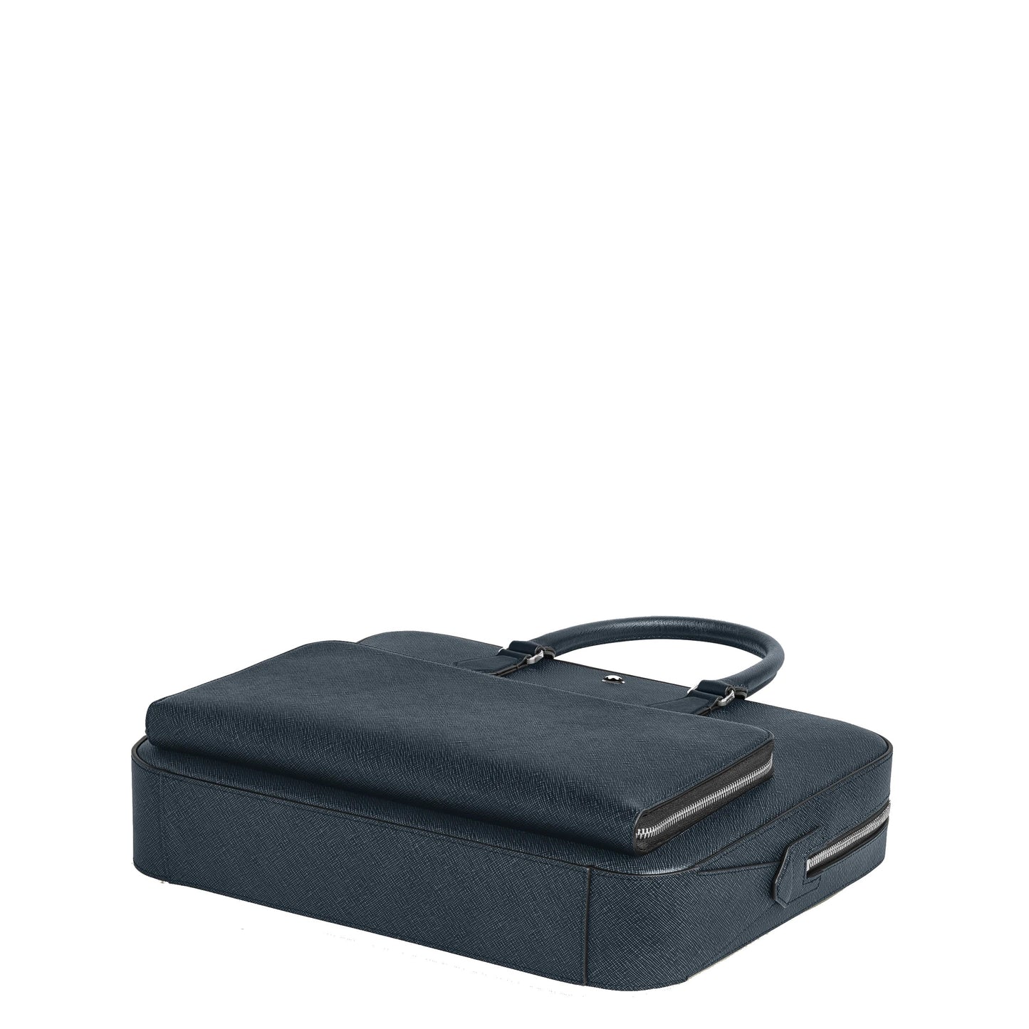Montblanc medium documententas maatwerk tweed blauw 220332