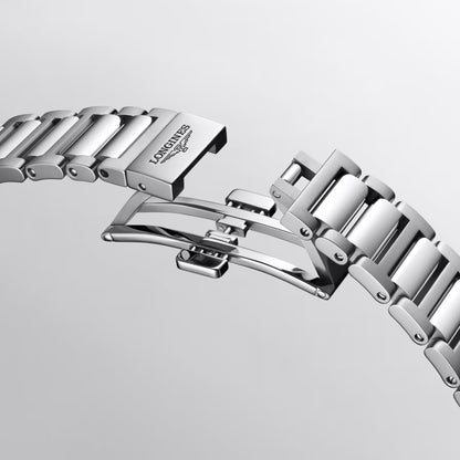 Longines horloge Conquest 34mm groen automatisch staal L3.430.4.02.6